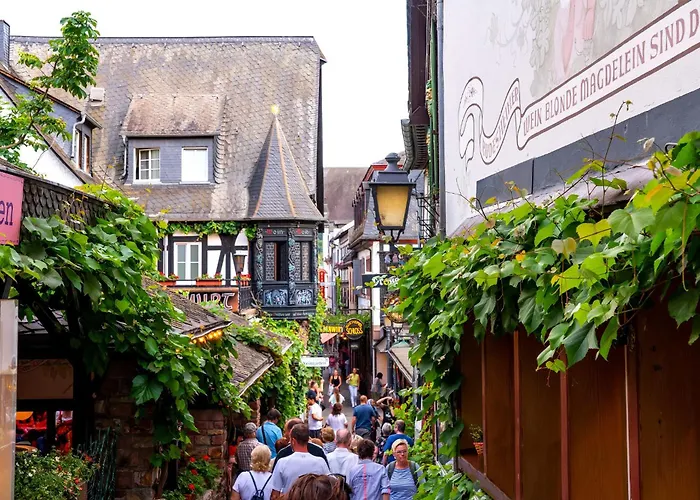 Appartement Labed - Auf Weingut Mit Privater Terrasse, Zentral Gelegen, Gratis Wlan Rüdesheim am Rhein